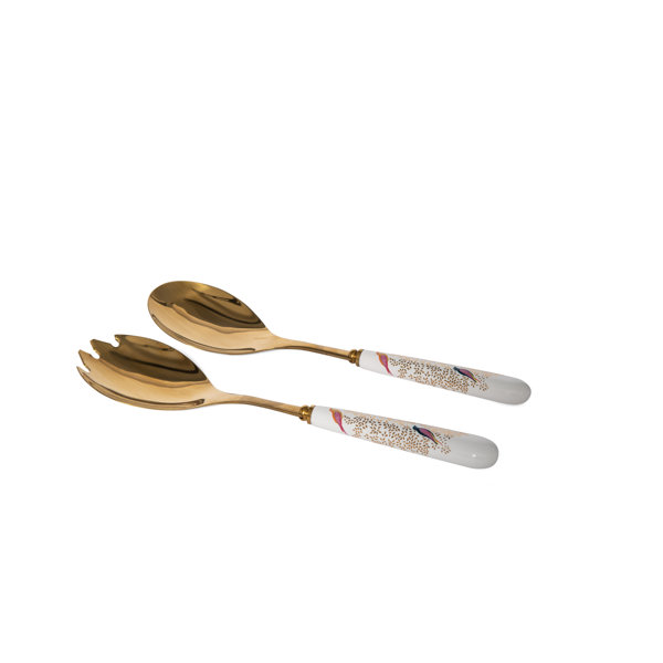 Sara Miller Chelsea Salad Servers Wayfair.co.uk